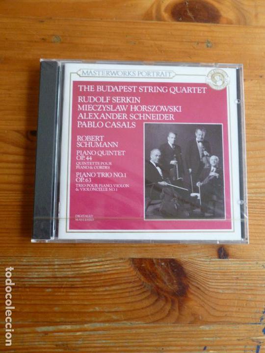 Cat&aacute;logos de m&uacute;sica: PAU CASALS. THE BUDAPEST STRING QUARTET. SCHUMANN. CBS 1969 - Foto 1