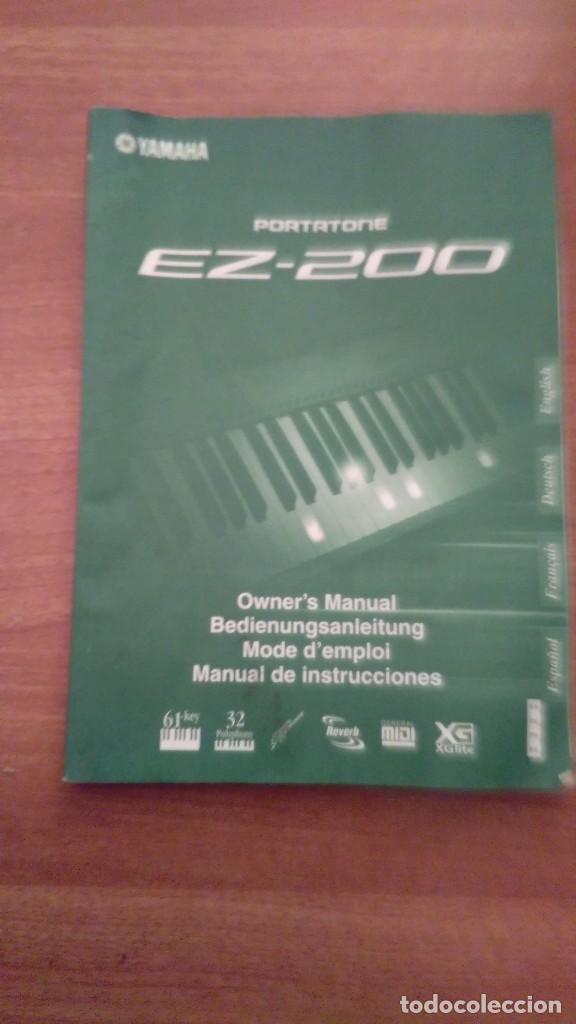 Catalogues de Musique: YAMAHA - PORTATONE  EZ - 200