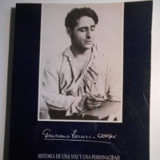 Catálogos de Música: GIACOMO LAURI-VOLPI. HISTORIA DE UNA VOZ Y UNA PERSONALIDAD. JAIME ALVAREZ-BUYLLA MENENDEZ.. Lote 32636388