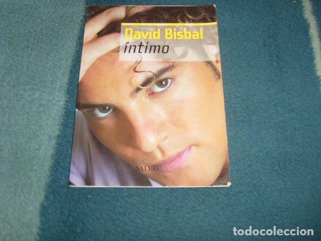 Cat&aacute;logos de m&uacute;sica: LIBRO DAVID BISBAL . INTIMO - Foto 1