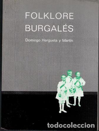 Cat&aacute;logos de M&uacute;sica: Folklore Burgal&eacute;s, Domingo Hergueta y Mart&iacute;n