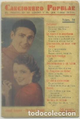 Catalogues de Musique: CANCIONERO POPULAR N&ordm; 31. EDITORIAL ALAS. A&Ntilde;O 1932    A-CANCI-090