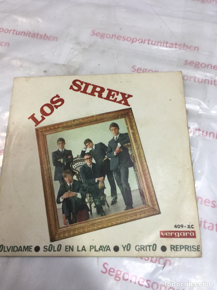 Cat&aacute;logos de m&uacute;sica: Disco Vinilo Los Sirex - Foto 1