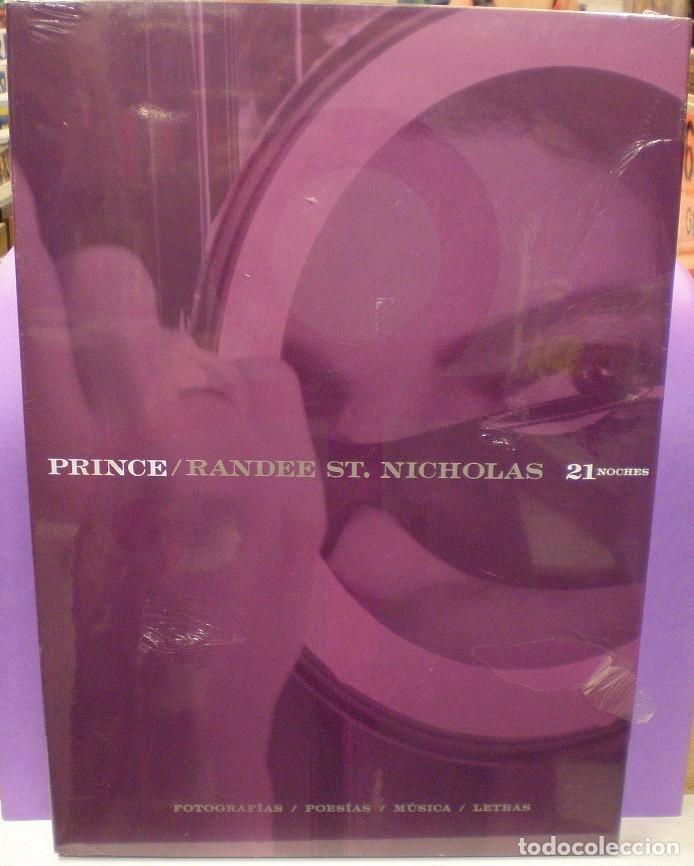 Cat&aacute;logos de M&uacute;sica: Prince - 21 Noches - Randee St Thomas - Libro + CD. (Ensayo fotogr&aacute;fico a todo color) - Precintado