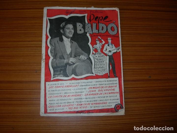 Cat&aacute;logos de M&uacute;sica: PEPE BALDO  EDITA BISTAGNE