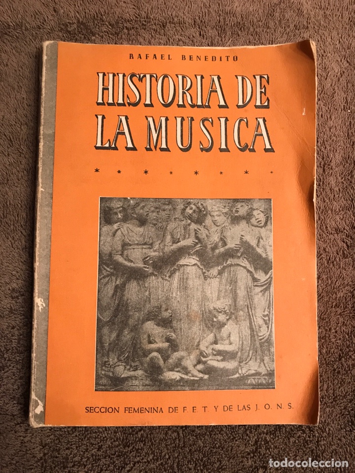 Cat&aacute;logos de M&uacute;sica: Libro.LA MUSICA,atraves de los tiempos. R.Benedito (a.1963)
