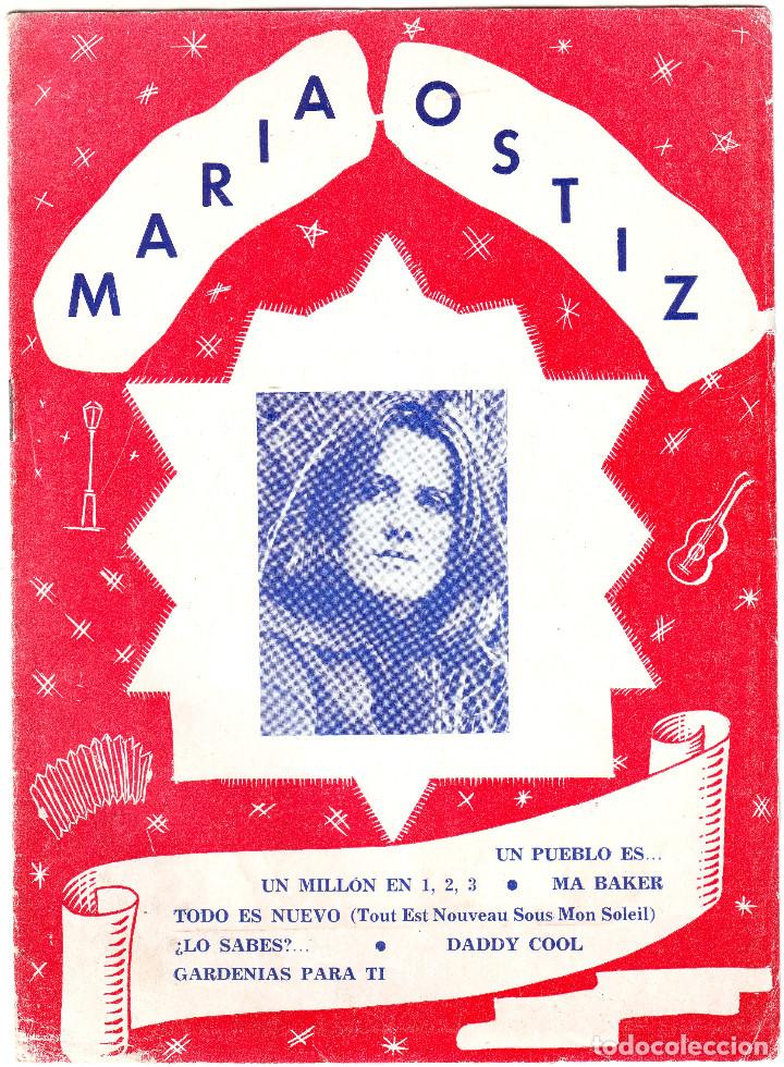 Cat&aacute;logos de M&uacute;sica: CANCIONERO DE MARIA OSTIZ