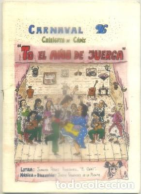 Catalogues de Musique: CARNAVAL DE CADIZ 1996. CHIRIGOTA TO EL A&Ntilde;O DE JUERGA   A-C-1915