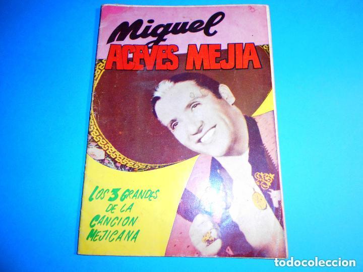 Cat&aacute;logos de M&uacute;sica: CANCIONERO. LOS 3 GRANDES DE LA CANCI&Oacute;N MEJICANA.