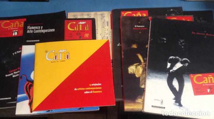 Catalogues de Musique: LOTE 7 REVISTAS DIFERENTES + CUADERNILLO ESPECIAL LA CA&Ntilde;A REVISTA DE FLAMENCO. LEER ATENTAMENTE
