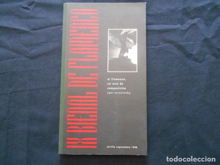 Catalogues de Musique: LIBRO DE LA IX BIENAL DE FLAMENCO SEVILLA 1996