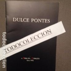 Catálogos de Música: DULCE PONTES PROGRAMA CONCIERTO GIRA 1995 A BRISA DO CORAÇAO 16 PGS CON LETRAS. Lote 104035247