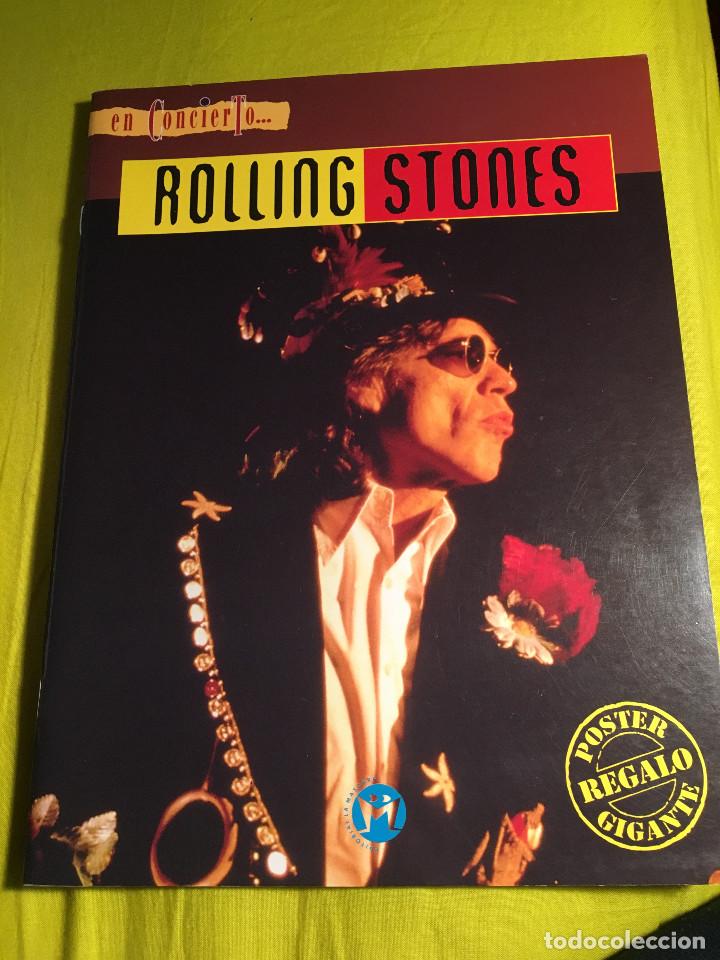 Catalogues de Musique: ROLLING STONES EN CONCIERTO CRONICA DE LOS ROLLING STONES EN 1995 EN GIJON