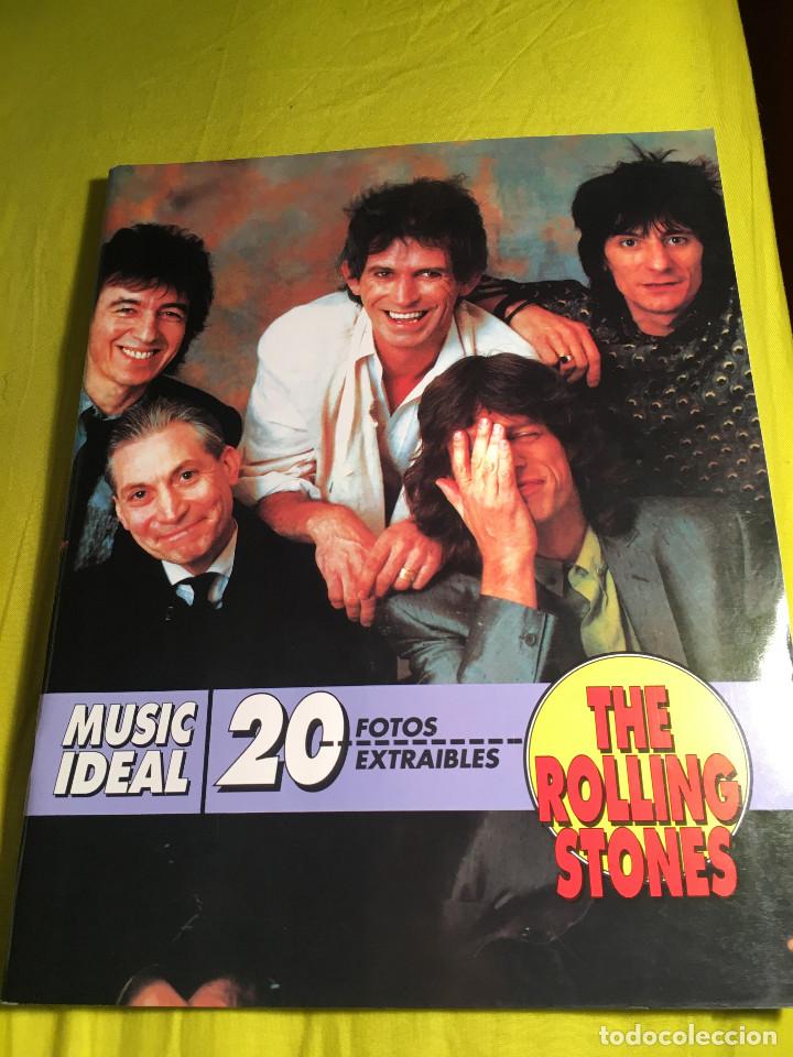 Cat&aacute;logos de M&uacute;sica: ROLLING STONES 20 FOTOS EXTRAIBLES MUSIC IDEAL