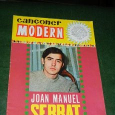 Catalogues de Musique: JOAN MANUEL SERRAT - FERMA REALITAT DE LA CANÇO CATALANA. CANÇONER MODERN - 1965 (EN CATALAN). Lote 105647363