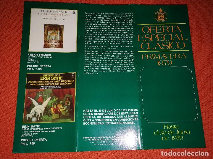 Catalogues de Musique: CATALOGO DE DISCOS M&Uacute;SICA CL&Aacute;SICA HISPA VOX A&Ntilde;O 1979