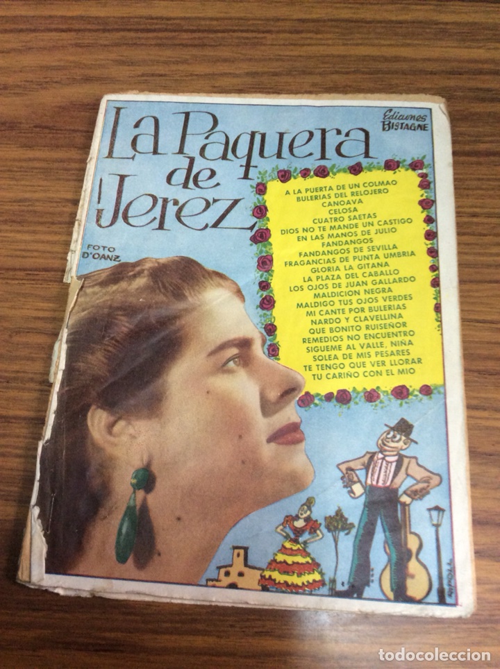 Catalogues de Musique: JEREZ .LA PAQUERA DE JEREZ.