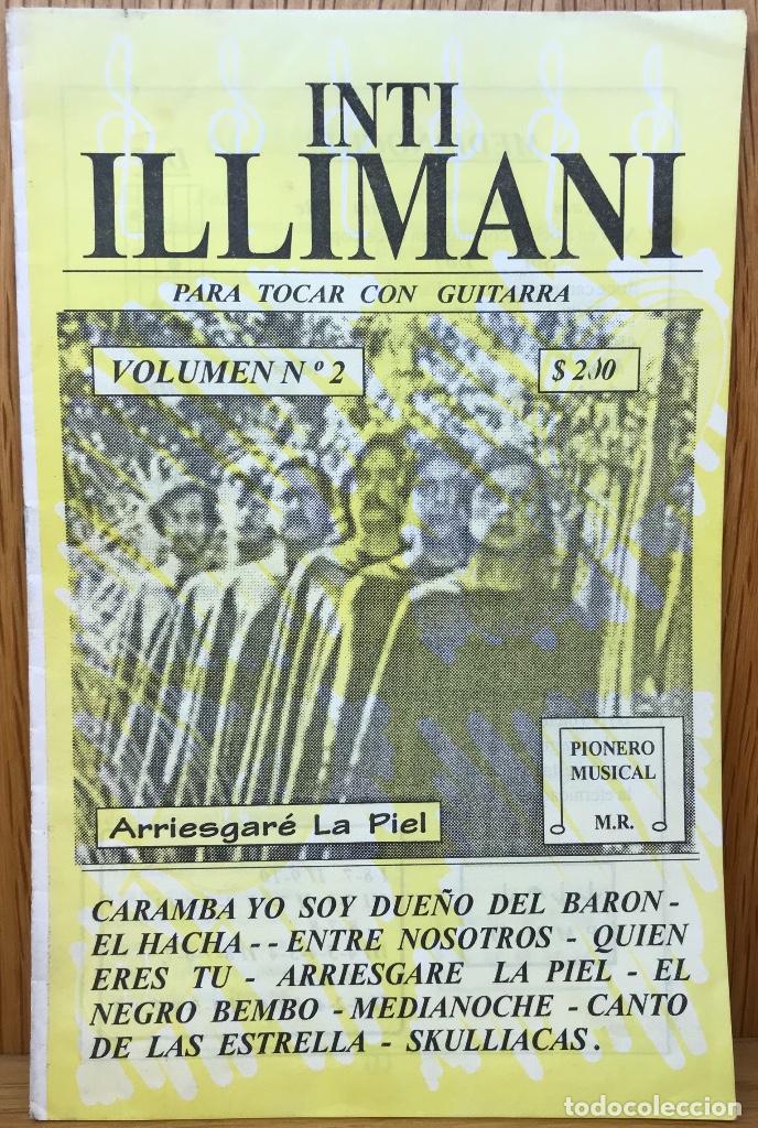 Cat&aacute;logos de M&uacute;sica: Inti Illimani - Cancionero Volumen N&deg; 2 - Para tocar con guitarra - Chile