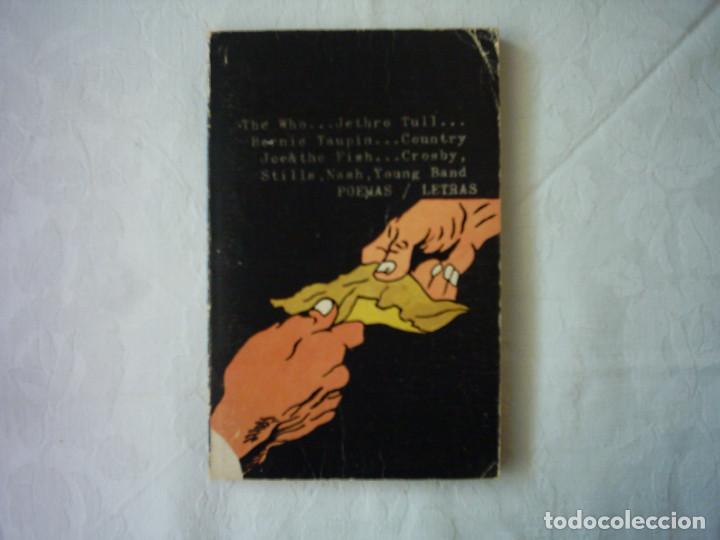 Cat&aacute;logos de M&uacute;sica: ANTOLOG&Iacute;A DE CANCIONES UNDERGROUND. THE WHO--JETHRO TULL--BERNIE TAUPIN...POEMAS / LETRAS.1975. 1&ordf; E