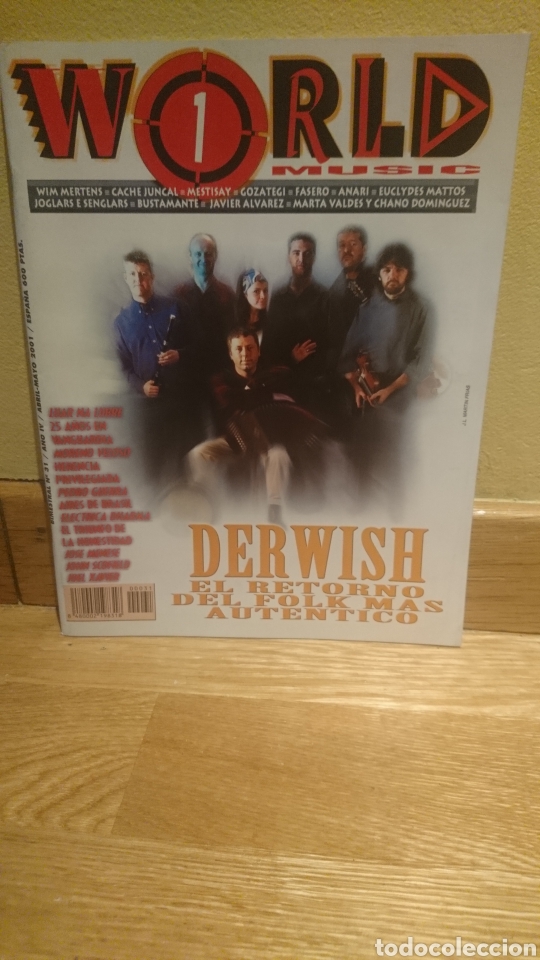 Cat&aacute;logos de M&uacute;sica: World music n&uacute;mero 31 a&ntilde;os IV 2001 DERWISH el retorno del folk m&aacute;s aut&eacute;ntico