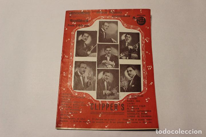 Cat&aacute;logos de M&uacute;sica: Cancionero especial Clipper&rsquo;s. Ed. Alas. La voz de su amo. Jorge Negrete, 1947