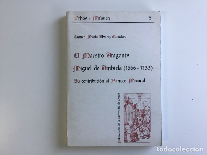 Cat&aacute;logos de M&uacute;sica: M&uacute;sica barroca, Miguel de Ambiela 1666-1733