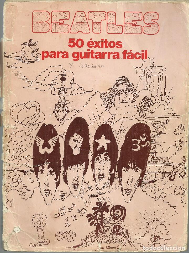 Catalogues de Musique: Beatles, 50 exitos para guitarra facil, 1979