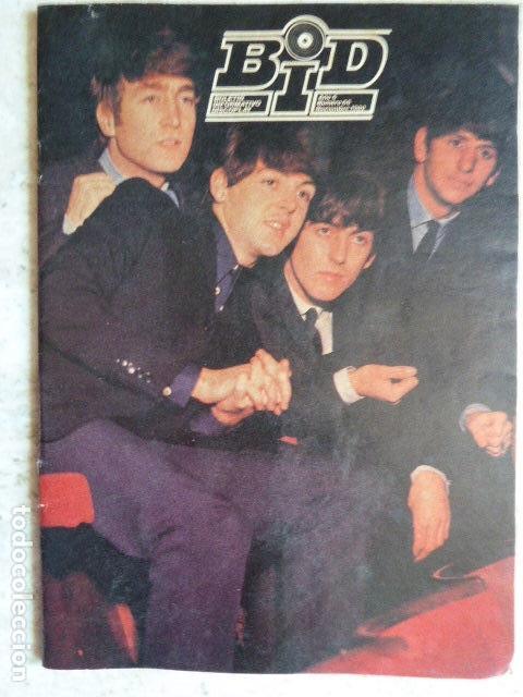Cat&aacute;logos de M&uacute;sica: BID. N&ordm; 66. 1989. BOLETIN INFORMATIVO DISCOPLAY. THE BEATLES. PORTADA Y DISCOGRAFIA EN INTERIOR.