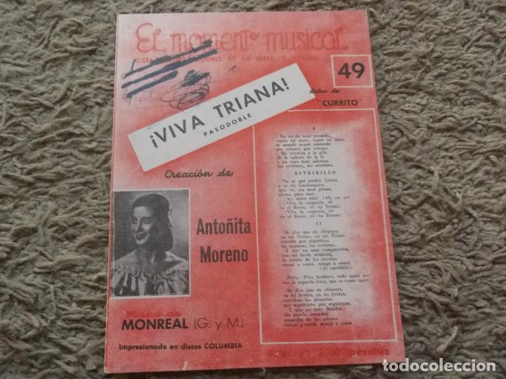 Cat&aacute;logos de M&uacute;sica: PARTITURA DE ANTO&Ntilde;ITA MORENO-VIVA TRIANA