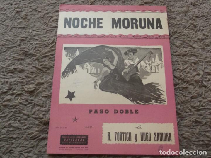 Cat&aacute;logos de M&uacute;sica: PARTITURA DE R FORTICH Y HUGO ZAMORA-NOCHE MORUNA