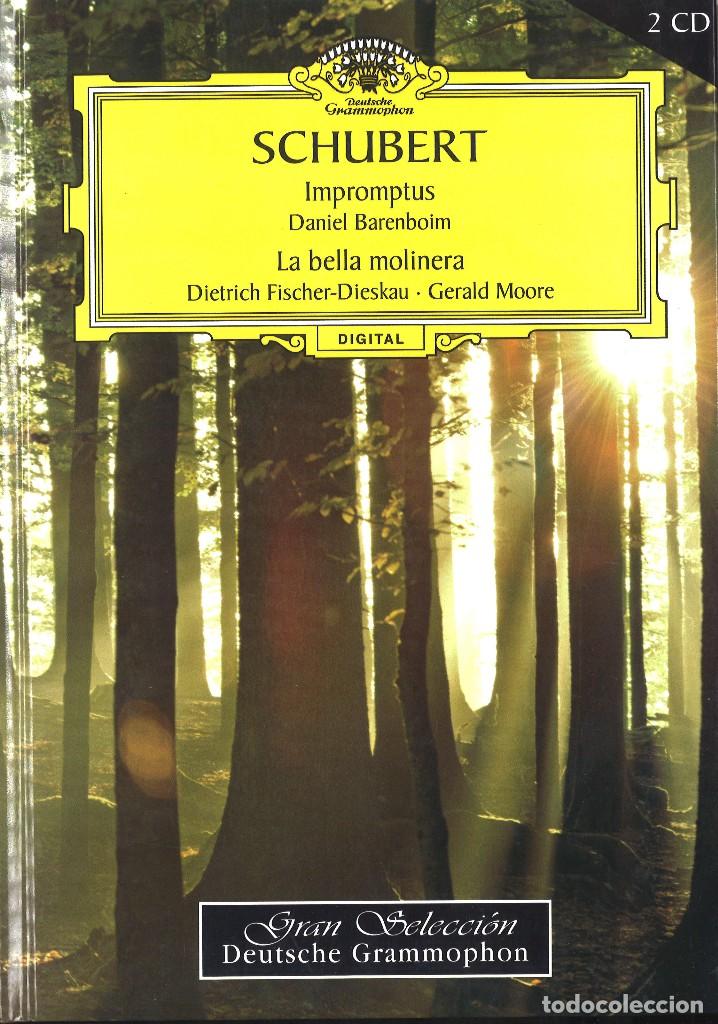 Catalogues de Musique: Franz Schubert. Historia de la M&uacute;sica Cl&aacute;sica. 2 CDs.