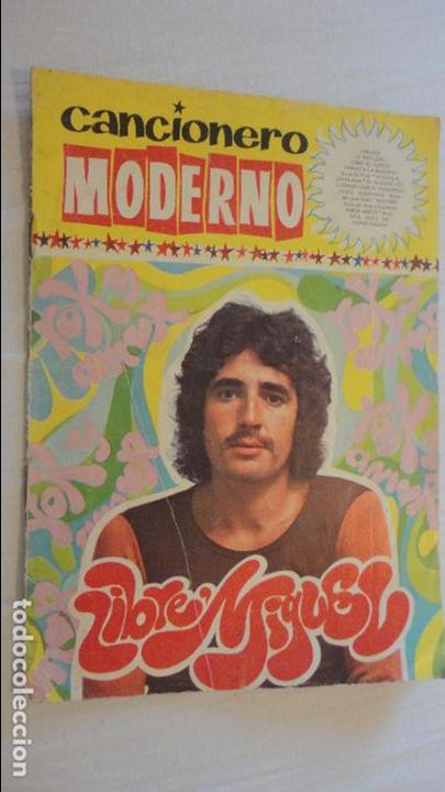Cat&aacute;logos de M&uacute;sica: MIGUEL RIOS.CANCIONERO MODERNO.EDICIONES ESTE 1972