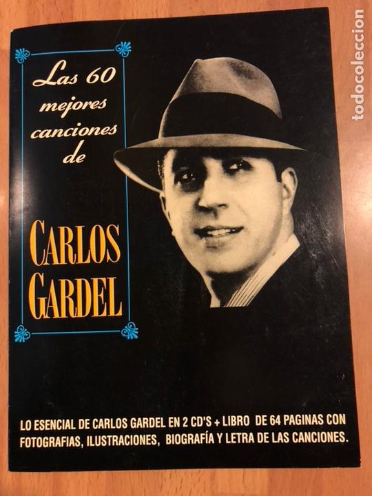 Cat&aacute;logos de M&uacute;sica: Flyer publicidad grabaciones de Carlos Gardel