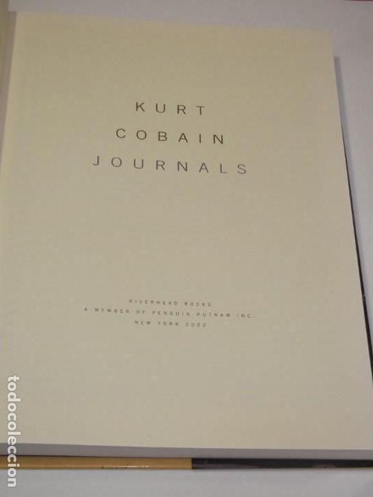 Cat&aacute;logos de m&uacute;sica: KURT COBAIN JOURNALS, - 2002 - Foto 3