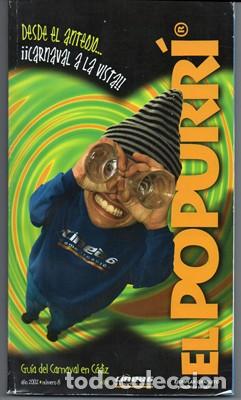 Cat&aacute;logos de M&uacute;sica: EL POPURRI. GUIA DEL CARNAVAL EN CADIZ. A&Ntilde;O 2002 - N&ordm; 8, - A-C-1993 ,2