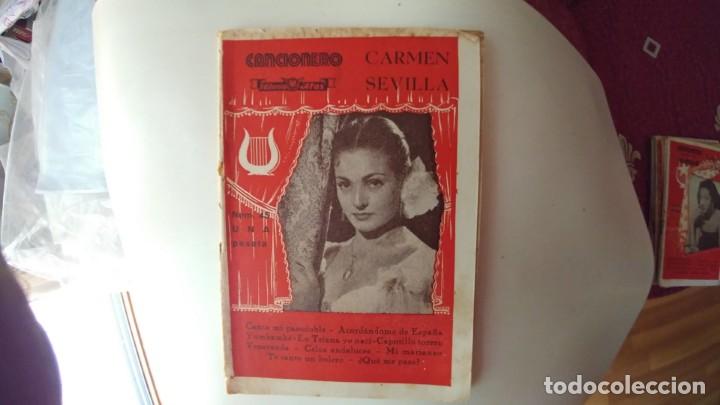 Cat&aacute;logos de M&uacute;sica: CANCIONERO DE CARMEN SEVILLA
