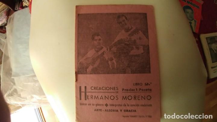 Cat&aacute;logos de M&uacute;sica: CANCIONERO DE HERMANOS MORENO