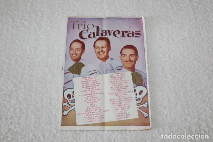 Catalogues de Musique: CANCIONERO EDICIONES BISTAGNE - TRIO CARAVELAS (1958)