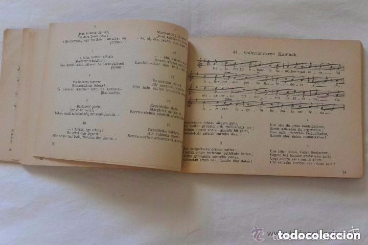 Cat&aacute;logos de m&uacute;sica: KANTUZ CANCIONERO VASCO - Foto 2