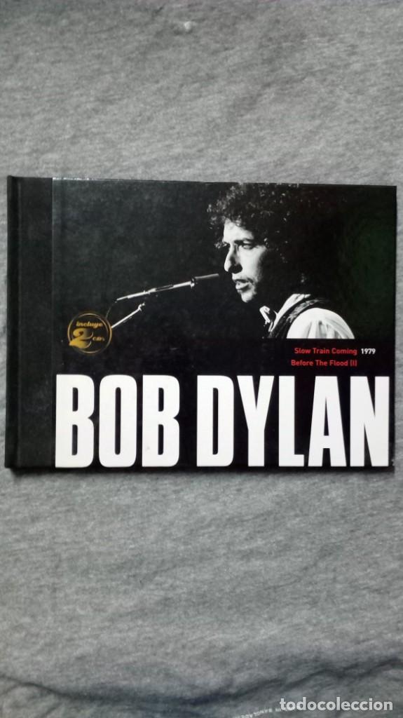 Cat&aacute;logos de m&uacute;sica: BOB DYLAN. SLOW TRAIN COMING. LIBRO+2CD - Foto 1
