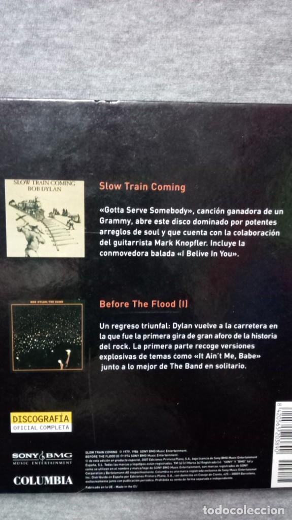 Cat&aacute;logos de m&uacute;sica: BOB DYLAN. SLOW TRAIN COMING. LIBRO+2CD - Foto 2