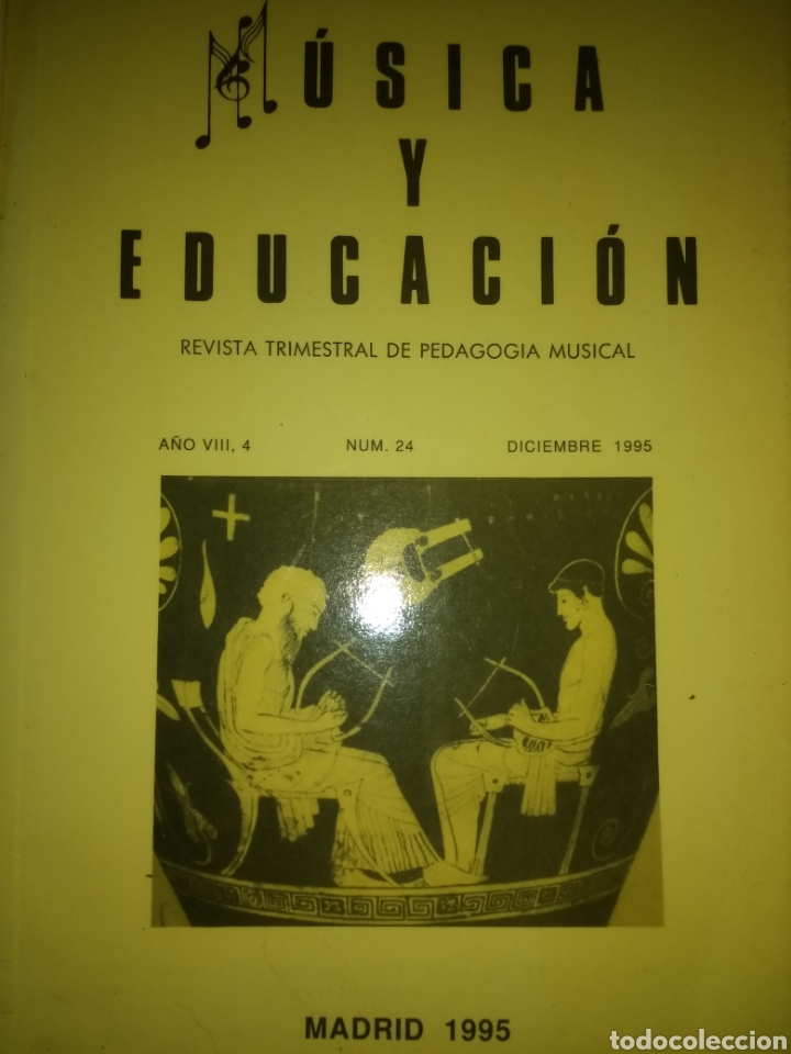 Cat&aacute;logos de M&uacute;sica: M&Uacute;SICA Y EDUCACI&Oacute;N. REVISTA TRIMESTRAL DE PEDAGOG&Iacute;A MUSICAL. A&Ntilde;O VIII, 4. N&Uacute;MERO 24. DICIEMBRE 1995.
