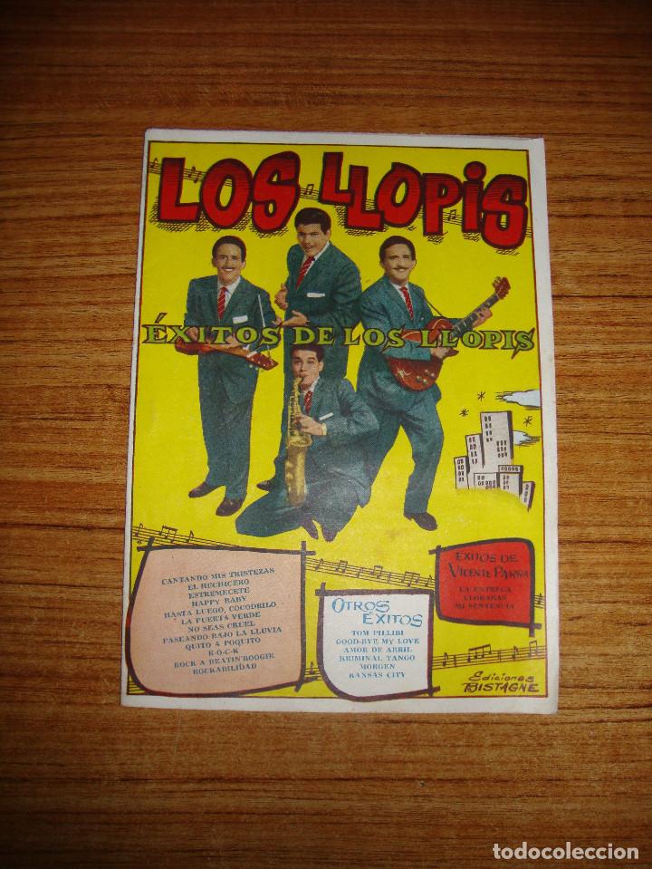 Cat&aacute;logos de M&uacute;sica: CANCIONERO LOS LLOPIS