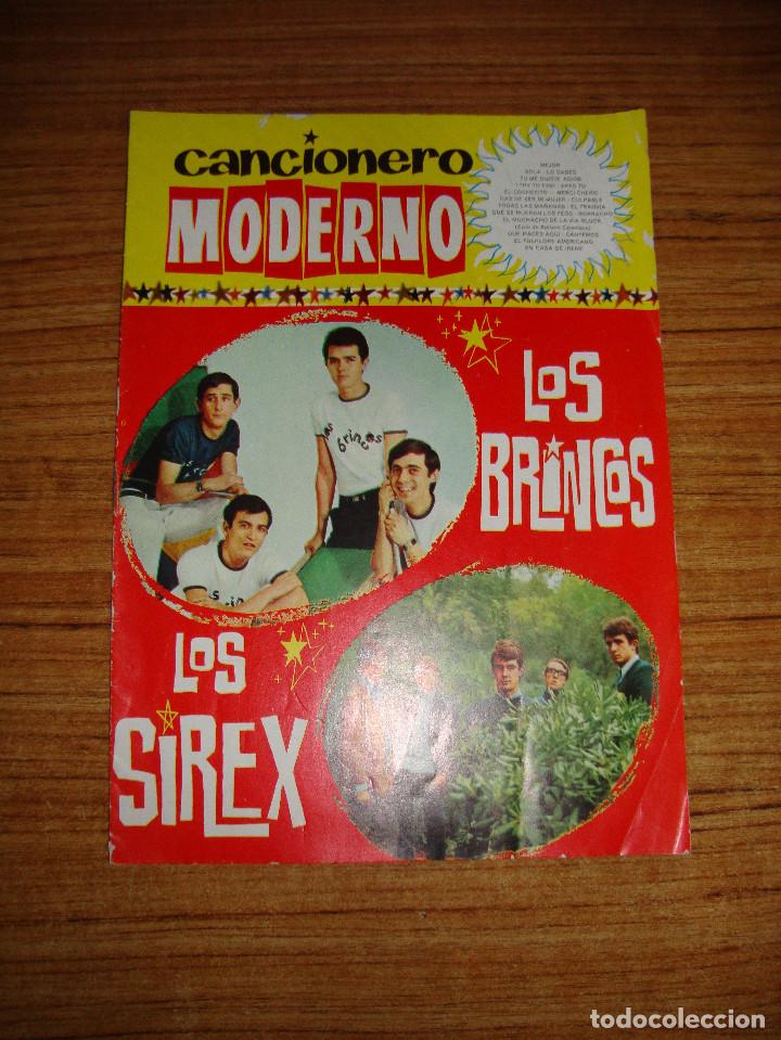 Cat&aacute;logos de M&uacute;sica: CANCIONERO MODERNO LOS BRINCOS LOS SIREX
