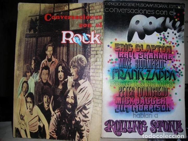 Cat&aacute;logos de M&uacute;sica: CONVERSACIONES CON EL ROCK      DOS TOMOS  COMPLETO