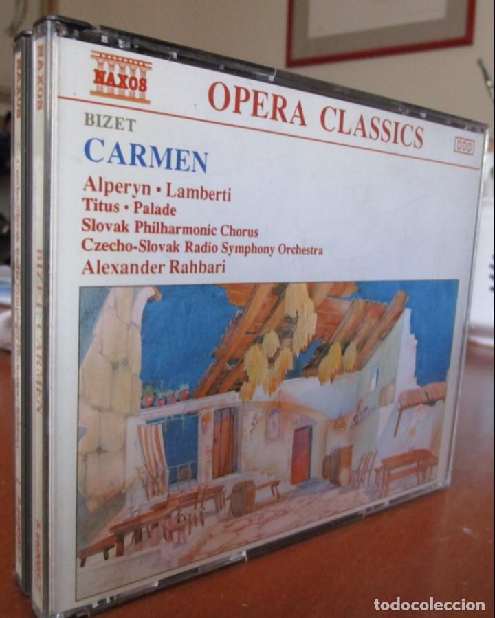 Cat&aacute;logos de M&uacute;sica: CARMEN - GRACIELA ALPERYN, GIORGIO LAMBERTI, ALAN TITUS, DOINA PALADE. 2CD