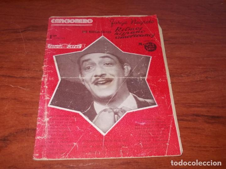 Cat&aacute;logos de M&uacute;sica: Cancionero a&ntilde;o XXIV n&ordm; 62 Jorge Negrete sus nuevos &eacute;xitos Ritmos hispano americanos