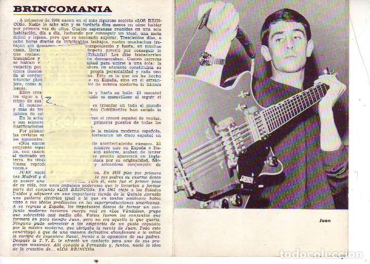 Cat&aacute;logos de m&uacute;sica: LOS BRINCOS - BRINCOMANIA - Foto 2