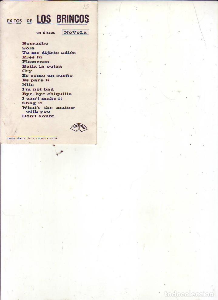 Cat&aacute;logos de m&uacute;sica: LOS BRINCOS - BRINCOMANIA - Foto 3