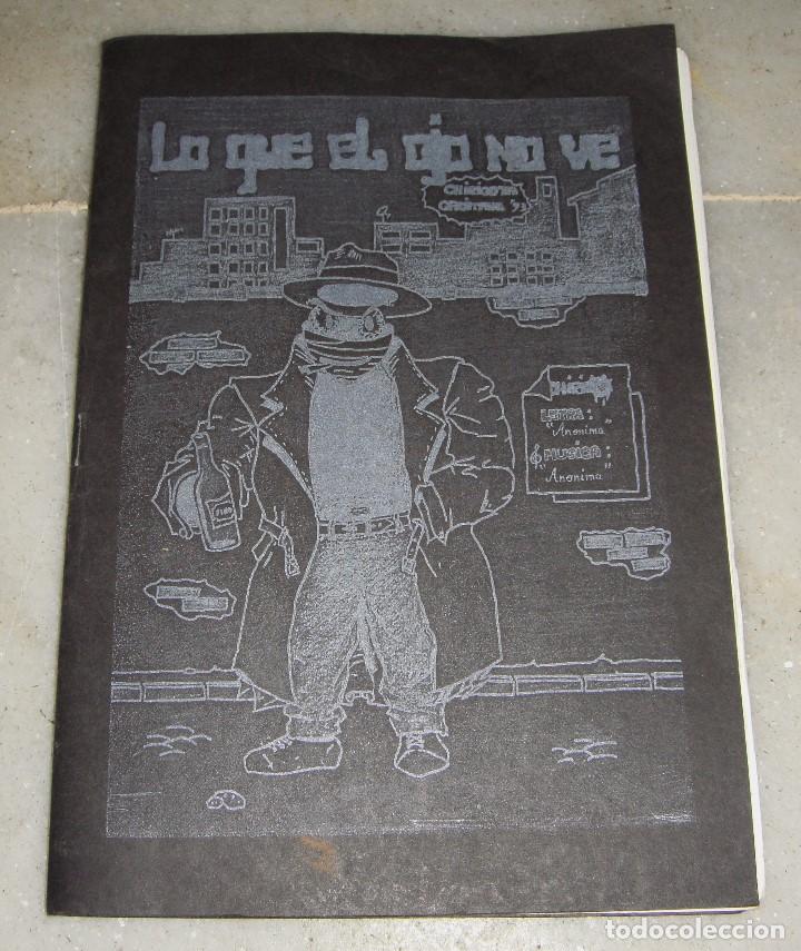 Cat&aacute;logos de M&uacute;sica: Libreto de Carnaval. Lo que el Ojo no ve. Chirigota del 93